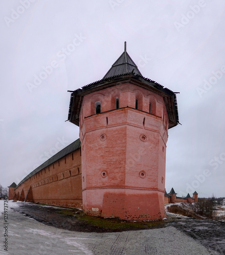 Wallpaper Mural old castle tower in Suzdal Torontodigital.ca