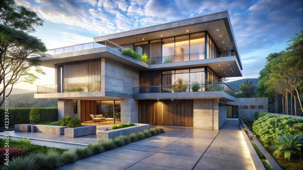 Vietnamese Pearly Hill Architecture: Innovative Design Inspiration - Stock Photo Vietnamese Pearly Hill Architecture: Innovative Design Inspiration - Stock Photo
