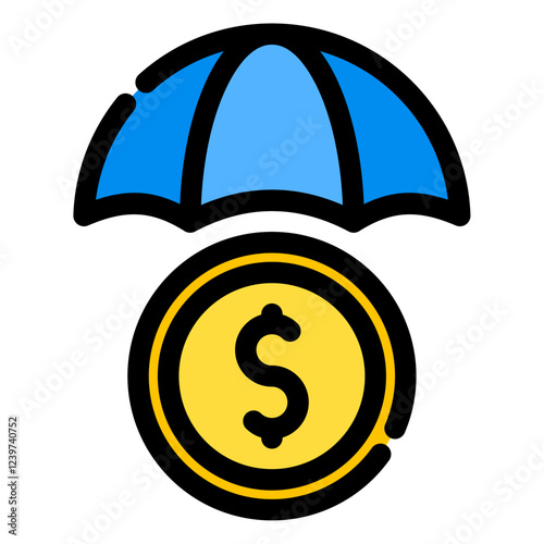 financial insurance icon