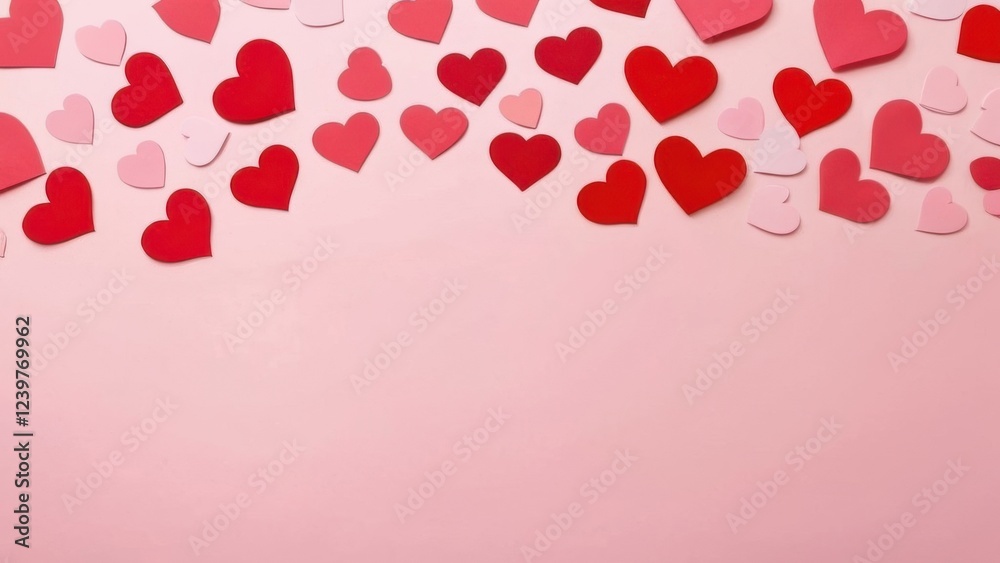 valentine background with hearts valentine background with hearts