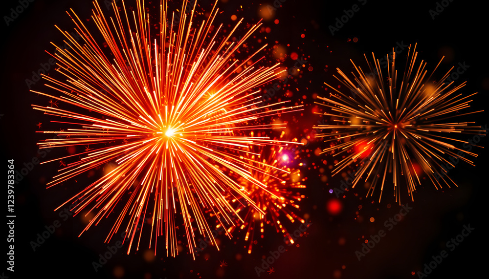 Abstract firework background with free space for text, dramatic. isolated with white shades Abstract firework background with free space for text, dramatic. isolated with white shades