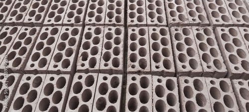 Abstract construction bricks textured background 
