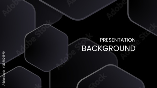 minimalist black geometric background with geometric style for creative banner websites and ads