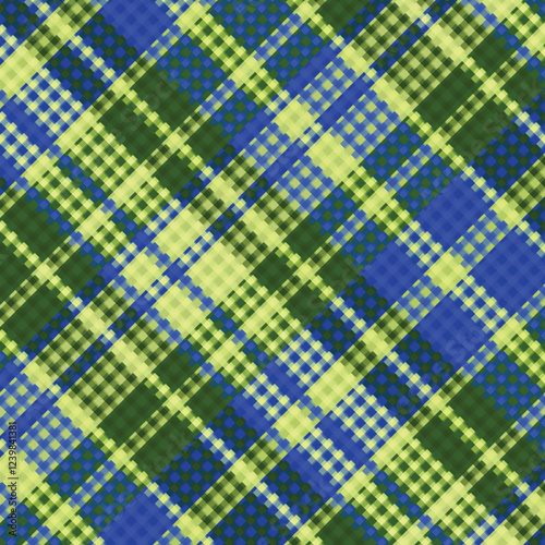 Wallpaper Mural Tartan plaid pattern with texture. Torontodigital.ca