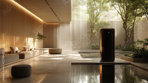 The peaceful beauty of Zen space