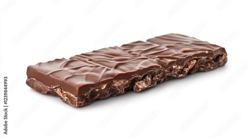 Dark Chocolate Isolated White Background Dark Chocolate Isolated White Background