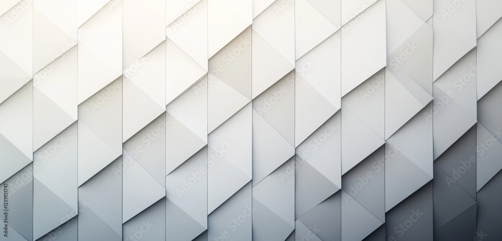 Abstract white geometric triangle design Abstract white geometric triangle design