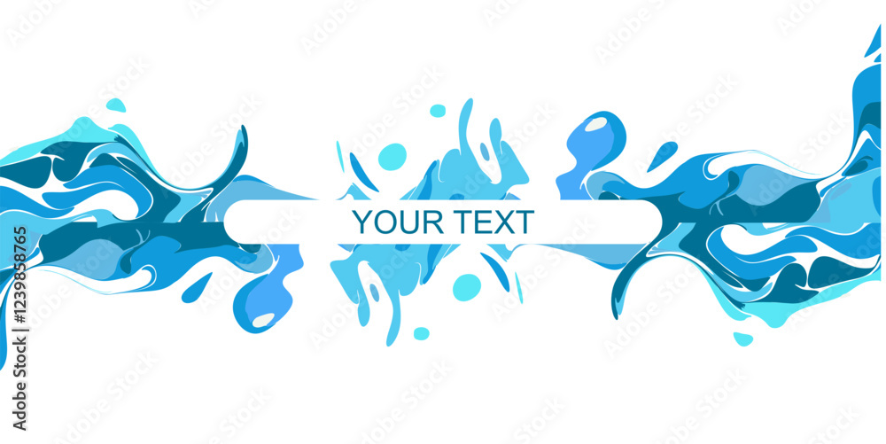 World water day theme background with blank area for text, water theme background for sea, beach, waterboom and other themes World water day theme background with blank area for text, water theme background for sea, beach, waterboom and other themes