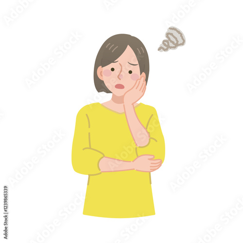 悩む女性