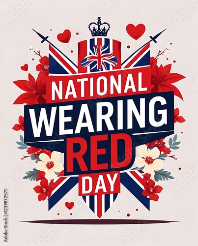 National Wearing Red Day Celebrates British Patriotism photo