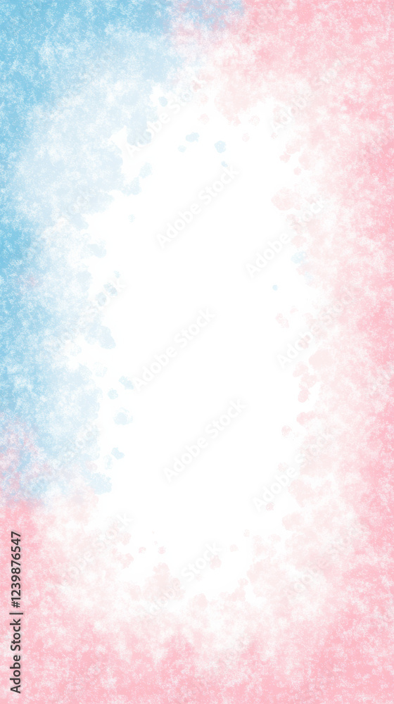 Pastel blue and pink gradient background with texture Pastel blue and pink gradient background with texture