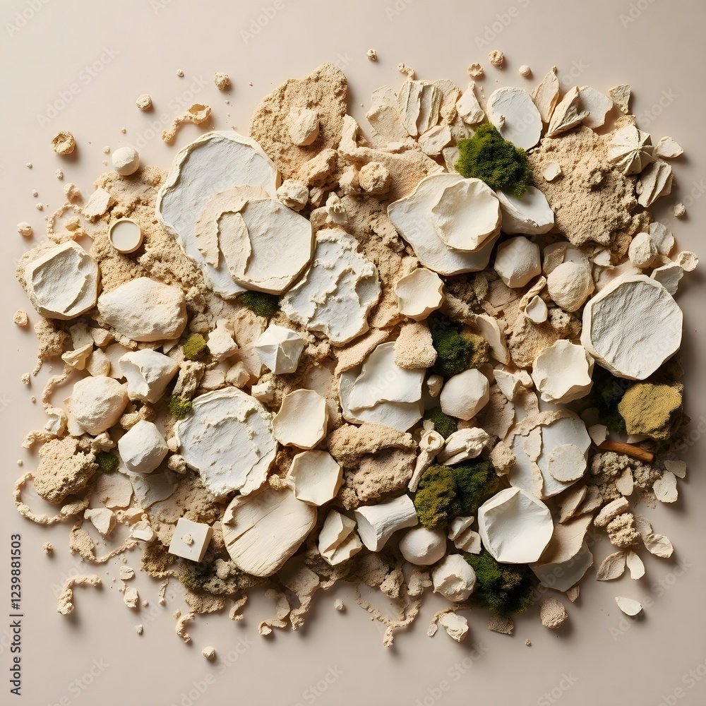 Fototapeta premium seashells on the beach