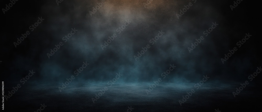 Fototapeta premium Abstract Black Lava Stone Texture Background with Soft Gradient and Ethereal Atmosphere
