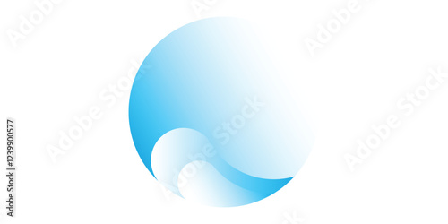 Gradient background with turquoise metaball shapes. Morphing colorful blobs. Vector 3d illustration. Abstract 3d background. Liquid colors simple abstrat modern design