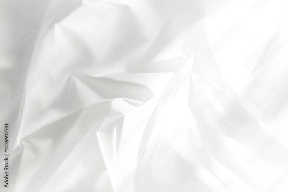 Obraz premium Smooth White Fabric Texture Background