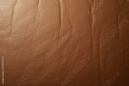 Wallpaper Mural Close Up Of Textured, Warm Brown Leather with Subtle Creases and Refined Finish Torontodigital.ca