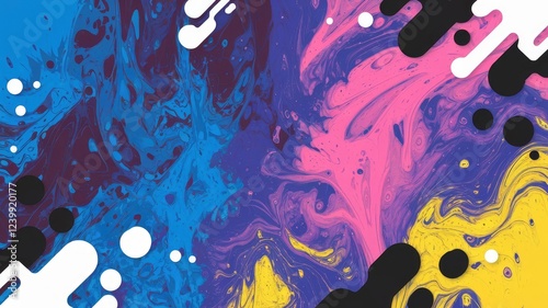 abstract background with water