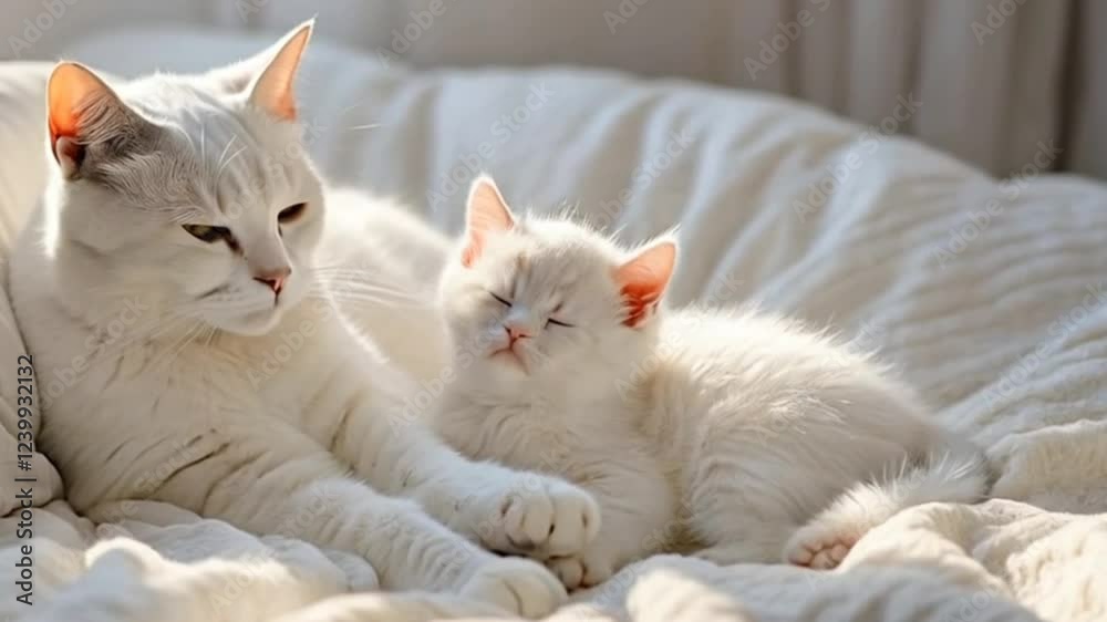 cat and kitten cat and kitten
