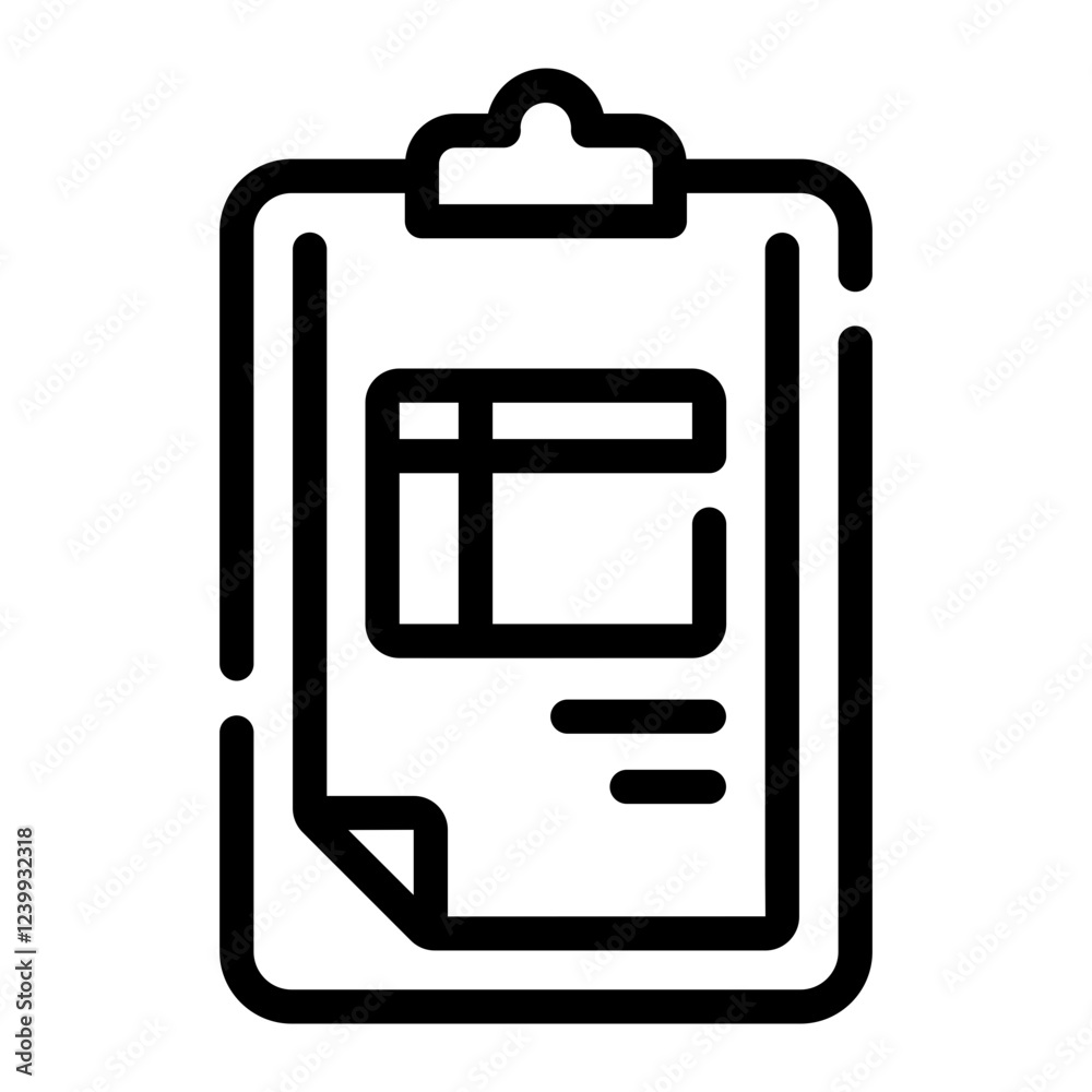 scoreboard Line Icon scoreboard Line Icon