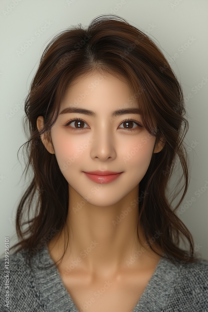 Naklejka premium 美女, 女性, 美しい, 顔, モデル, 日本, 韓国, 中国, アジア, カフェ, ファッション, 人々, 人, ブルネット, 髪の毛, 笑みを浮かべている, 目, 悲しい, 笑う, 淑女, 化粧, ライフスタイル, ポーズ, うっとりさせる魅力, 唇, 肌, ヘアスタイル, 長い, 黒, 暗い, 茶色, 1, スタイル, 文科系, 美しさ, ビジネス, シティ, 女, アーバン, 学生, アウ