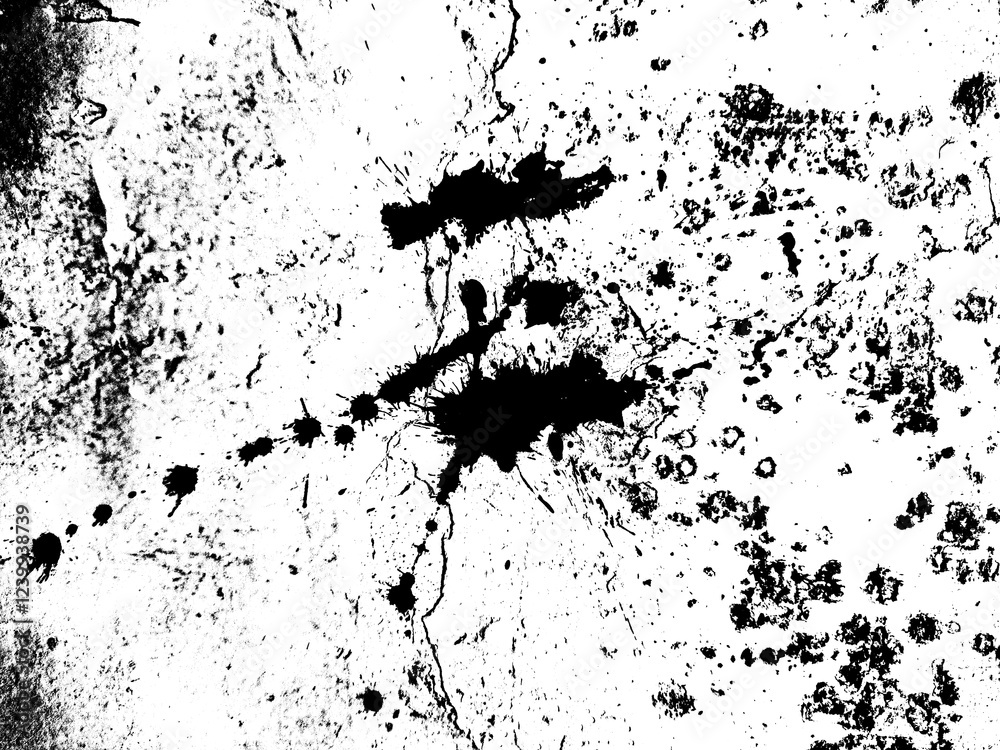 Obraz premium Abstract concrete wall texture with transparent background. Dust Overlay Distress Grain , Create grungy, dirty, dusty texture effect 