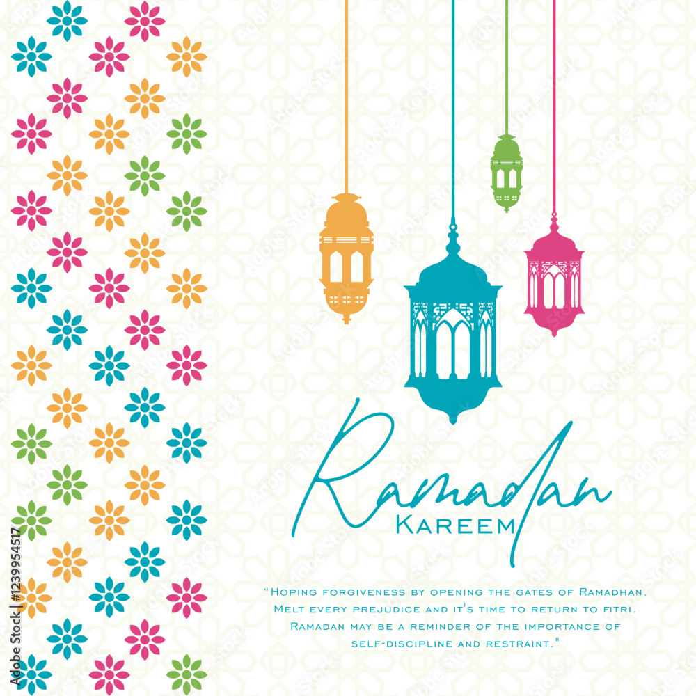Design and layout Ramadan kareem card Design and layout Ramadan kareem card