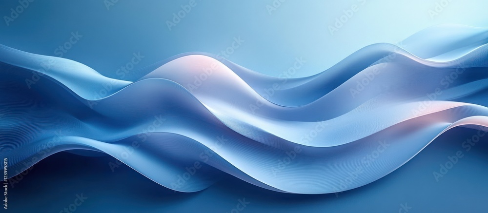 Abstract Blue Wave Design for Modern Business Presentation Abstract Blue Wave Design for Modern Business Presentation