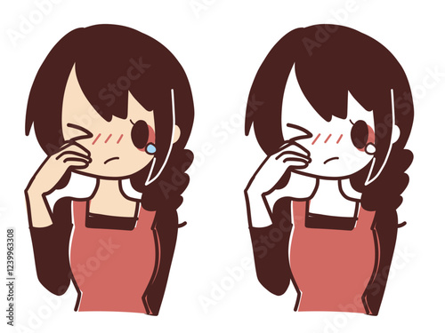 目がかゆい主婦