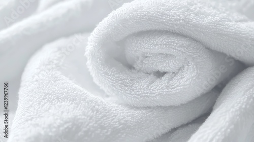 Soft White Towel Texture