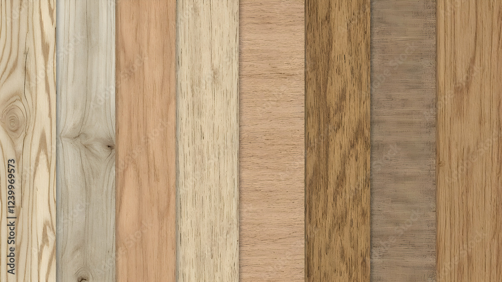 Fototapeta premium Wood Grain Textures - Natural and rustic, ideal for organic or vintage designs.