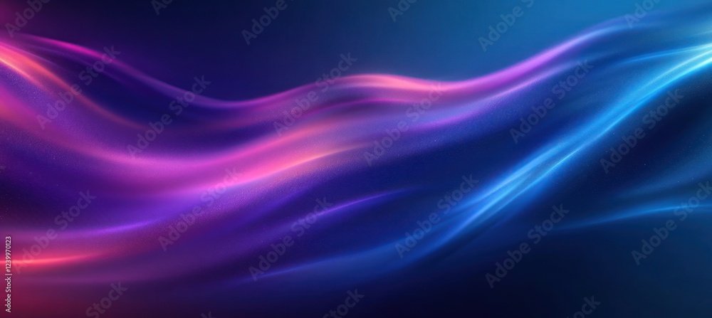 Futuristic Abstract Neon Wave Background with Smooth Gradients and Soft Glowing Lights Futuristic Abstract Neon Wave Background with Smooth Gradients and Soft Glowing Lights