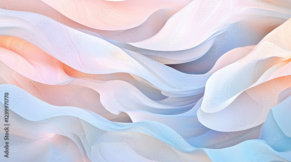 Obraz premium High-Resolution Abstract White Background with Soft Tones, Perfect for Contemporary Art and Creative Design