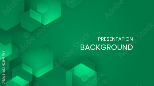 Green gradient abstract-background perfect for presentations, website banners, and slideshow designs