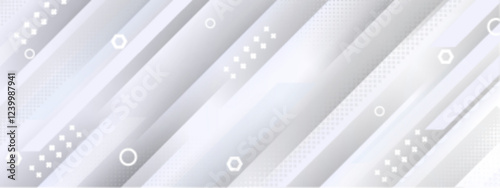 Abstract white background with diagonal lines, perfect for digital presentations, website design, social media graphics, and advertising materials.