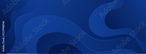 Abstract blue waves with a vibrant and dynamic design, perfect for backgrounds, digital art projects, website banners, and social media posts.