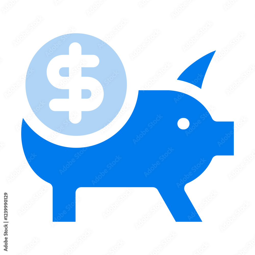 Piggy Bank Icon Piggy Bank Icon