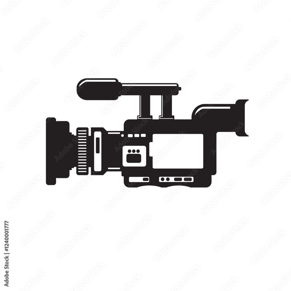 video recorder icon vector element design template video recorder icon vector element design template