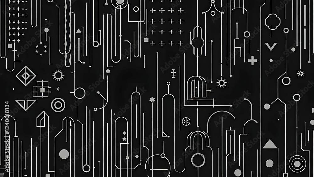 Geometric Patterns - Repeating shapes and lines for modern and abstract designs. Geometric Patterns - Repeating shapes and lines for modern and abstract designs.