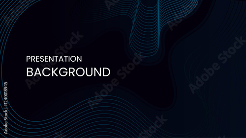 Dark gradient abstract background suitable for presentations, websites, or marketing materials with vibrant wave patterns