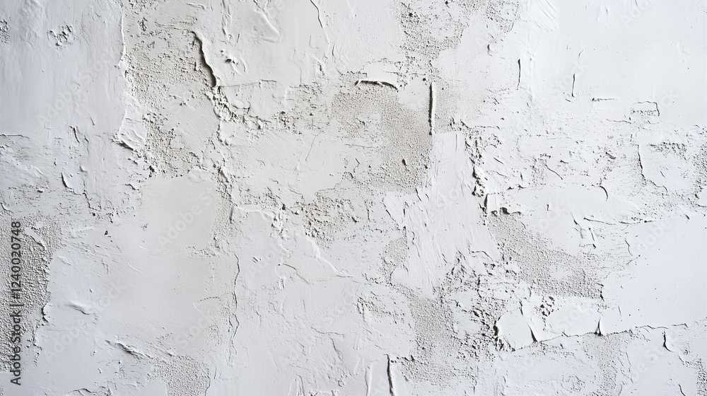 Obraz premium Elegant White Textured Wallpaper Enhances Interior Decor With Subtle Charm and Sophistication. Generative AI