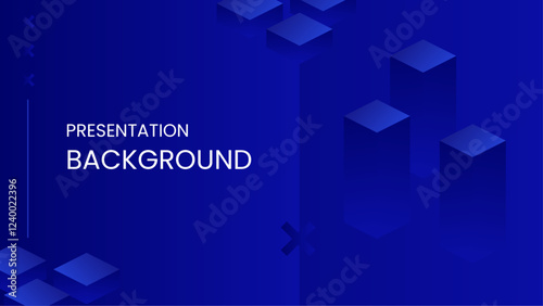 Blue gradient abstract background for business, presentation, or modern design projects