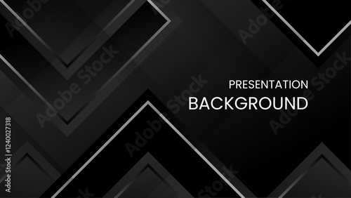 Black gradient abstract background suitable for presentations, posters, and graphic design purposes