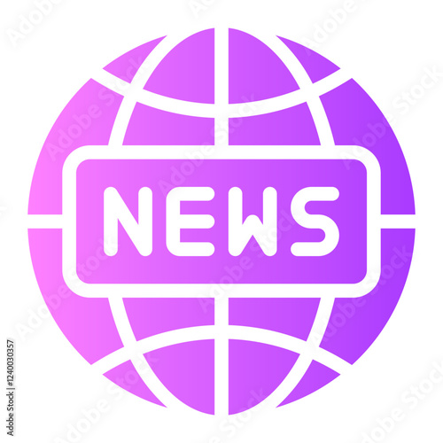 news gradient icon