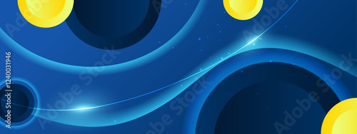 Blue gradient abstract background suitable for presentations, web design, or creative projects.
