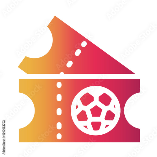ticket Gradient icon