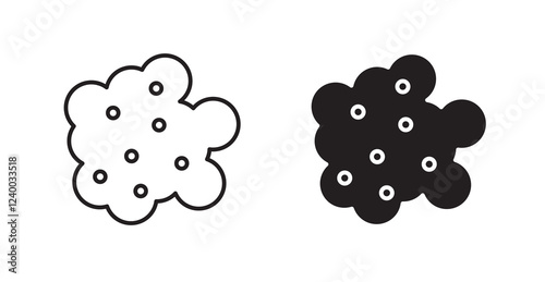 Pigment icons graphics vectors designs