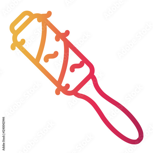 Lint Roller Line Gradient Icon