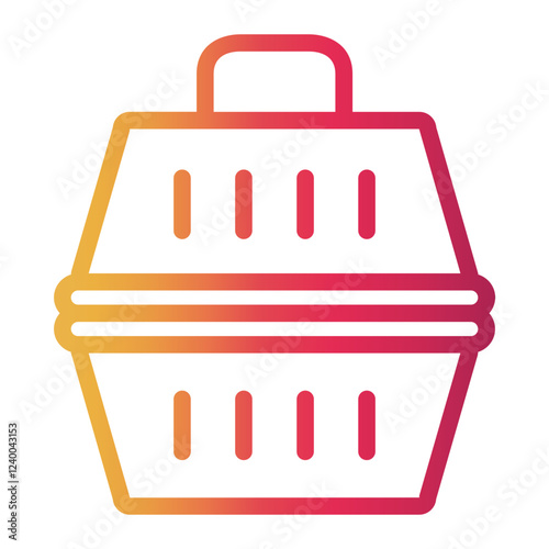 carrier Line Gradient Icon
