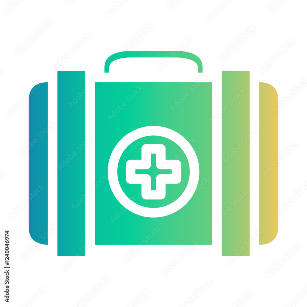 Obraz premium medicine Gradient icon