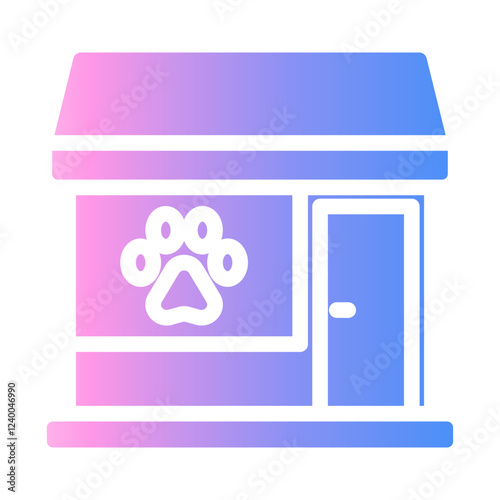 petshop Gradient icon